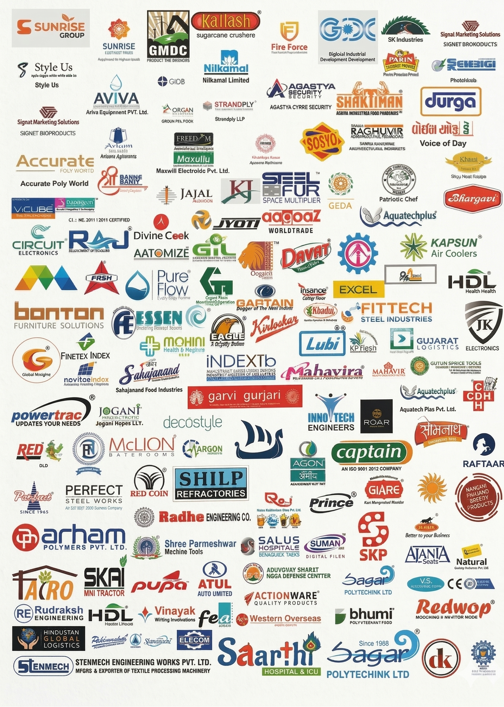 Collection of Past Exhibitor Logos